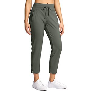Amazon – YYV Women's 7/8 High-Waisted Golf Athletic Pants - $13.49 w/ Code