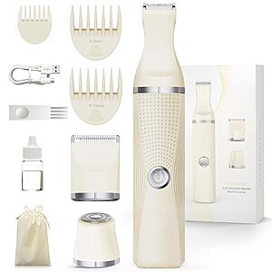 Amazon – Unibono Women's Waterproof Bikini Trimmer - $12.79 w/ Code