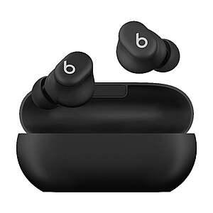 (Open Box) Beats by Dr. Dre Solo Buds In-Ear Headphones (Matte Black) $27.00 + Free Shipping w/ Walmart+ or on $35+
