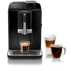 Bosch 300 Series Fully Auto Espresso Machine with Grinder and Steam Wand $399.5