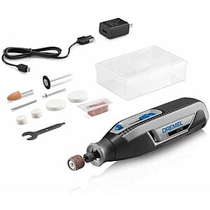 $49.99* | Dremel Lite 7760 N/10 4V Cordless Rotary Tool Kit at Amazon