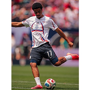 USMNT Nike USA x VAA Academy Pro Dri-FIT Pre-Match Soccer Jersey $26.25 at Finish Line