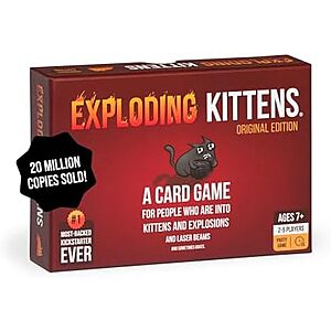 [AC] $10* | Exploding Kittens Original Edition at Amazon