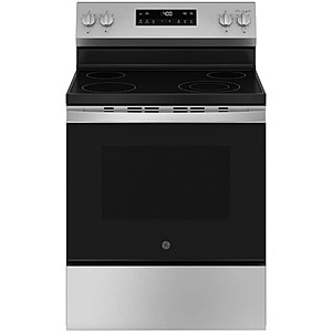 30 in. 4 Burner Element Free-Standing Electric Range in Stainless Steel w/Stainless Knobs $617