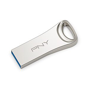PNY 256GB Elite-X USB 3.2 Flash Drive - 220MB/s, Durable Premium Metal Housing, for Storing, Sharing, and Protecting Important Content, P-FDI256ELTX-GE, Silver $30.99