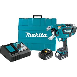 Makita XRT02TK 18V LXT® Lithium-Ion Brushless Cordless Deep Capacity Rebar Tying Tool Kit (5.0Ah) $2297.6