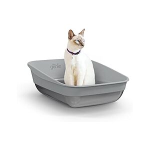 Litter Genie Platinum Stainless Steel Open Litter Box (23.2" x 18.5", 12.2L Capacity) $27.38 + Free Shipping w/ Prime or $6 Fee per Order