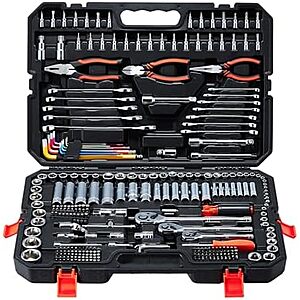 $88.11* | 314-Piece VEVOR Mechanic Tool Set w/ Sockets, Wrenches & Storage Case at Amazon