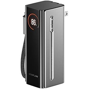 $39.99* | EF ECOFLOW RAPID Pro 10000mAh 3-in-1 Power Bank w/ 65W Wall Plug & USB-C Cable at Amazon