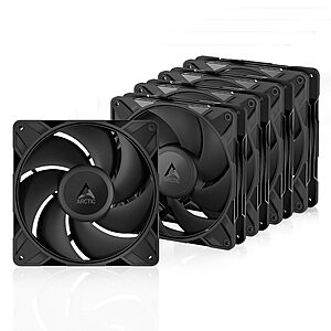 5-Pack ARCTIC P14 Pro PST 140mm 4-Pin PWM Case Fans (Black) $22.29 + Free Shipping w/ Prime or on $35+
