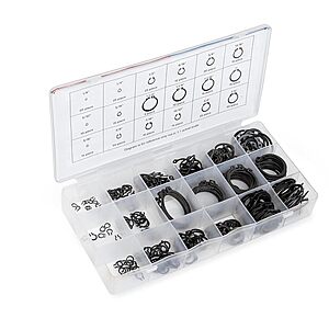 300-Pc NEIKO Snap Ring Shop Assortment Set $8