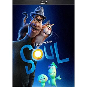 Pixar's Soul (DVD) $12.33 + Free Shipping w/ Prime or on $35+