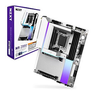 NZXT N9 Z890 - Intel Z890 LGA 1851 ATX Motherboard - White $199.99