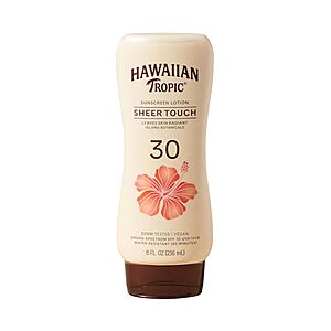 [SnS, AC] $3 | 8-Oz Hawaiian Tropic Sheer Touch Lotion Sunscreen (SPF 30) at Amazon