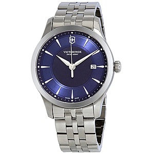 Victorinox Alliance Blue Dial Stainless Steel Men's Watch $135 + $9.82 Shipping