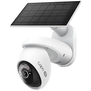 $118.99* | Tapo 4K Outdoor Pan/Tilt Wireless Security Camera - Battery with Solar Charging, C660 KIT + 25% Back w/ Prime Visa Card at Amazon