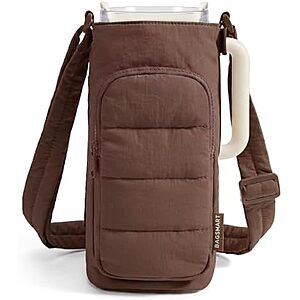 $7.99* | BAGSMART Magnetic Crossbody 40-oz Water Bottle Holder w/ Strap at Amazon