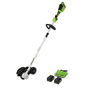 Greenworks 48V 8" Cordless Electric Edger w/ 2x 4.0Ah Batteries (ED48L4410) $199.99 + Free Shipping