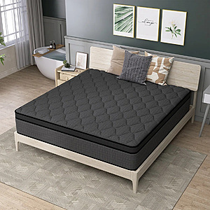 Ladinimo 14" King Size Memory Foam Hybrid Mattress, Medium, CertiPUR-US - $244 @ Wayfair w/ Free Shipping