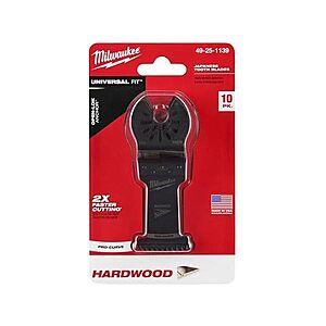 Milwaukee 49-25-1139 HCS Oscillating Blade $69.99