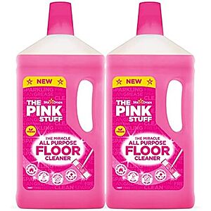 [SnS, AC] $6.59 | 2-Pack 33.8-Oz Stardrops The Pink Stuff - The Miracle All Purpose Floor Cleaner at Amazon