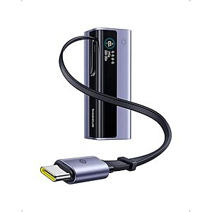 [AC] $40.00* | 20,000mAh Baseus up to 145W Power Bank w/ 100W Retractable USB-C at Amazon