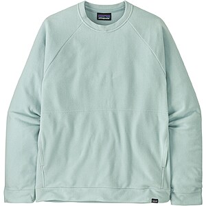 Patagonia Men's Micro D Crewneck Sweatshirt (Virtually Blue, Size: XS-XL) $43.73 or less + Free Store Pickup at REI or Free Shipping on $60+