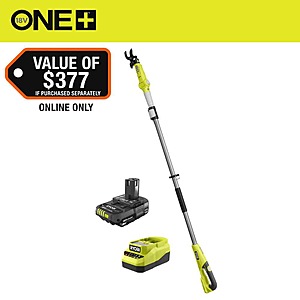 RYOBI ONE+ 18V Cordless Pole Lopper with 2.0 Ah Battery and Charger $219