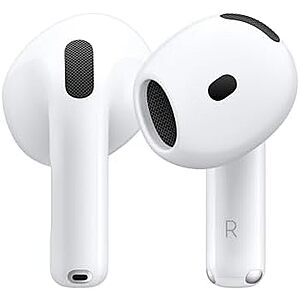 [Resale, AC] $79.94 | Apple AirPods 4 Wireless Earbud Headphones w/ USB-C Charging Case (Used - Like New) at Amazon