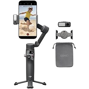 [Resale, AC] $65.83 | DJI Osmo Mobile 7P Smartphone 3-Axis Gimbal Stabilizer (Used - Like New) at Amazon