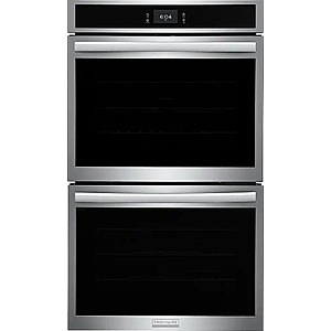 30" Frigidaire Gallery Double Electric Wall Oven w/ Air Fry, European Element & Self-Cleaning (Stainless Steel) $1849.99 + Free Shipping
