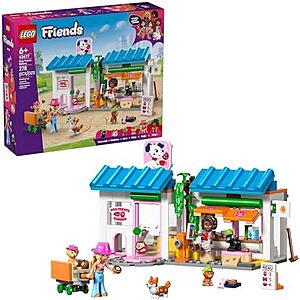 $12.99** | 278-Pc LEGO Friends Dog Treats Bakery Building Toy (42677) at Amazon