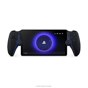 [Resale, AC] $149.57 | PlayStation 5 Portal Remote Player - Midnight Black (Used - Like New) at Amazon