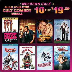 Fanflix: Build Own Digital Bundle WB Cult Comedy 10 for $18