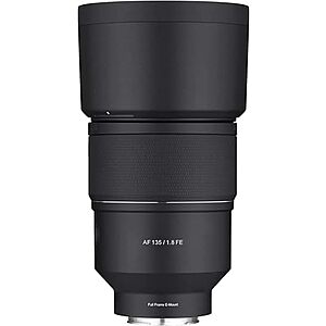 $509.15* | Samyang 135mm F1.8 AF Full Frame Auto Focus Telephoto Lens for Sony E at Amazon