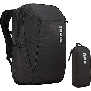 Thule Accent 23L Laptop Backpack Bundle w/ PowerShuttle, Tablet Sleeve, SafeZone & Water Bottle Holder (Black) $48.99 + Free Shipping