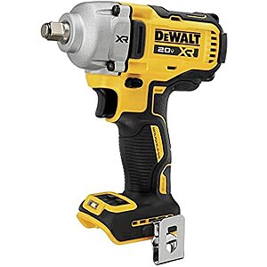 $125* | DeWalt 20V MAX XR Cordless 1/2" Impact Wrench (Tool Only) at Amazon