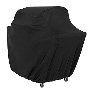 Amazon Basics Gas Grill Barbecue Cover for Outdoor, Waterproof, Anti-UV, Durable, 46" x 24" x 46", Small, Black $18.89