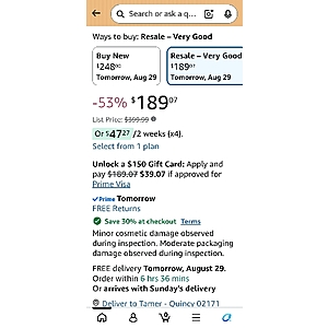 YMMV Sony WH-1000XM5 Premium Noise Cancelling Wireless Headphones, Black VERY GOOD for $140 after 30% off
