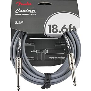 $21.99* | 18.6' Fender Contour Instrument Cable at Amazon