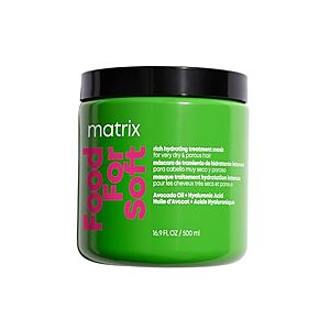 [NEW, SnS] $21.85 | MATRIX Food For Soft Rich Hydrating Treatment Mask at Amazon