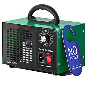 Amazon – basvacsh 45,000mg/h Ozone Generator - $26.99 w/ Code