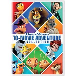 DreamWorks 10-Movie Adventure Collection [DVD] $15