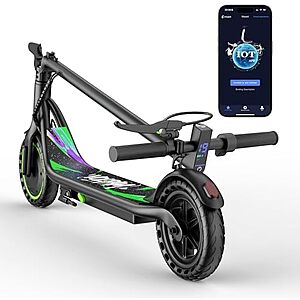 $140 FS AMAZON VOLPAM Electric Scooter, 350W/500W Motor, 21/28/40 Miles Long Range 19 MPH Max Speed