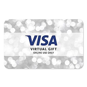 [AC] $100* | Visa Virtual $100 eGift Card at Amazon