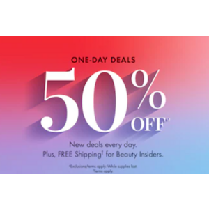 Sephora One-Day Deals 50% Off: Clinique Almost Lipstick $12.50 & More + Free Shipping