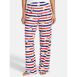 $5.70: Bluey Women's and Women's Plus Sleep Pants with Pockets, 32" Inseam, Sizes XS-XL,White/Red/Blue at Walmart.com