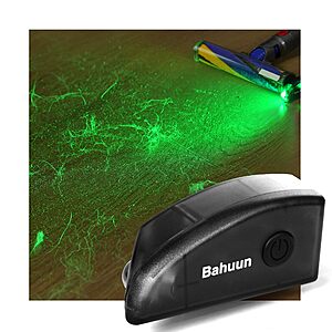 Bahuun Green Laser Light Vacuum Attachment for Dust & Pet Hair Detection $17.58 + Free Shipping w/ Prime or on $35+