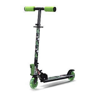 Minecraft - Kids 2-Wheel Kick Scooter with Light-Up Wheels and Foldable $19.99