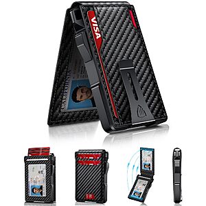 Amazon – RUNBOX 14-Card RFID Pop-Up Wallet - $11.99 w/ Code